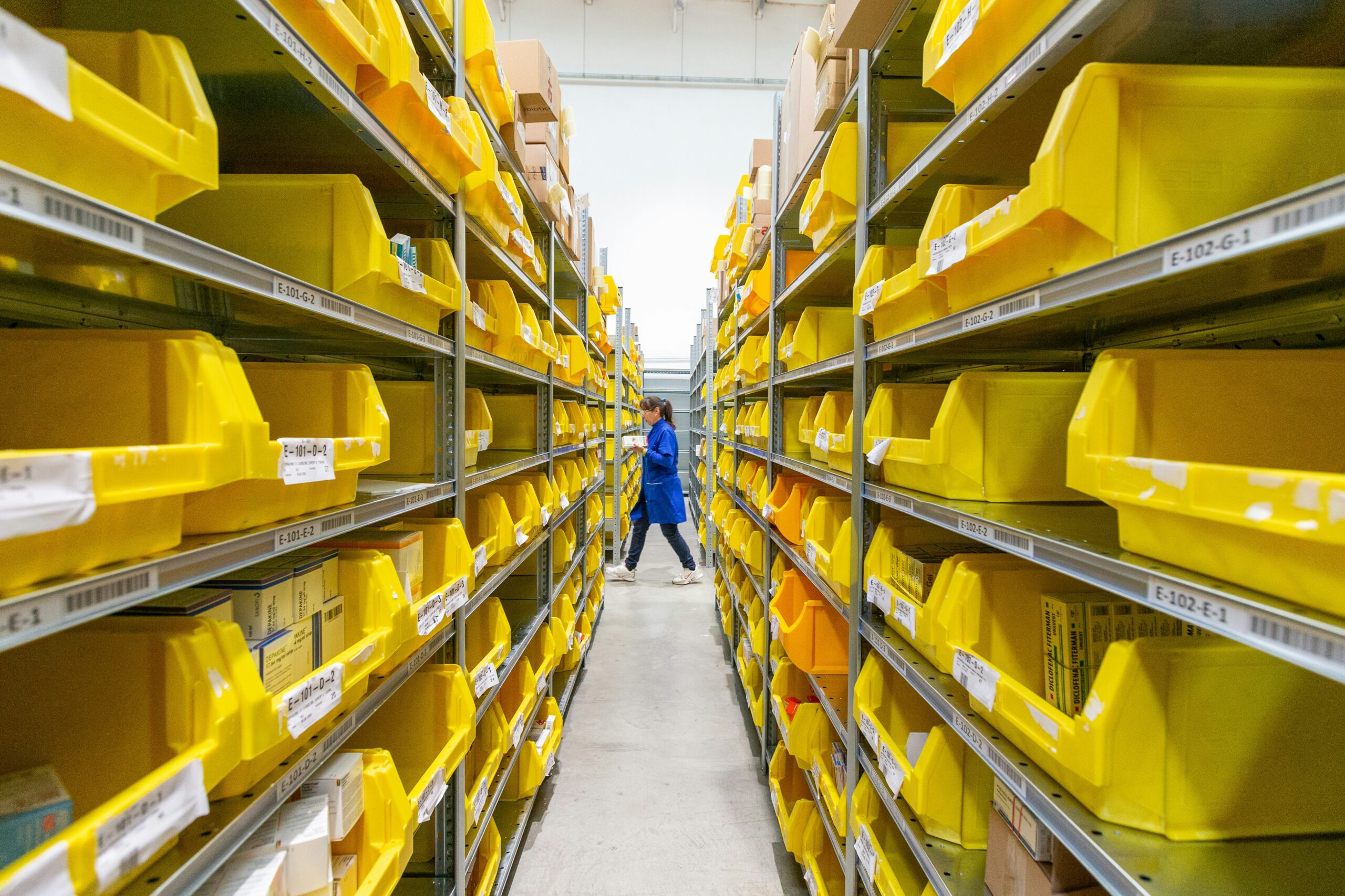 Warehouse inventory assessment