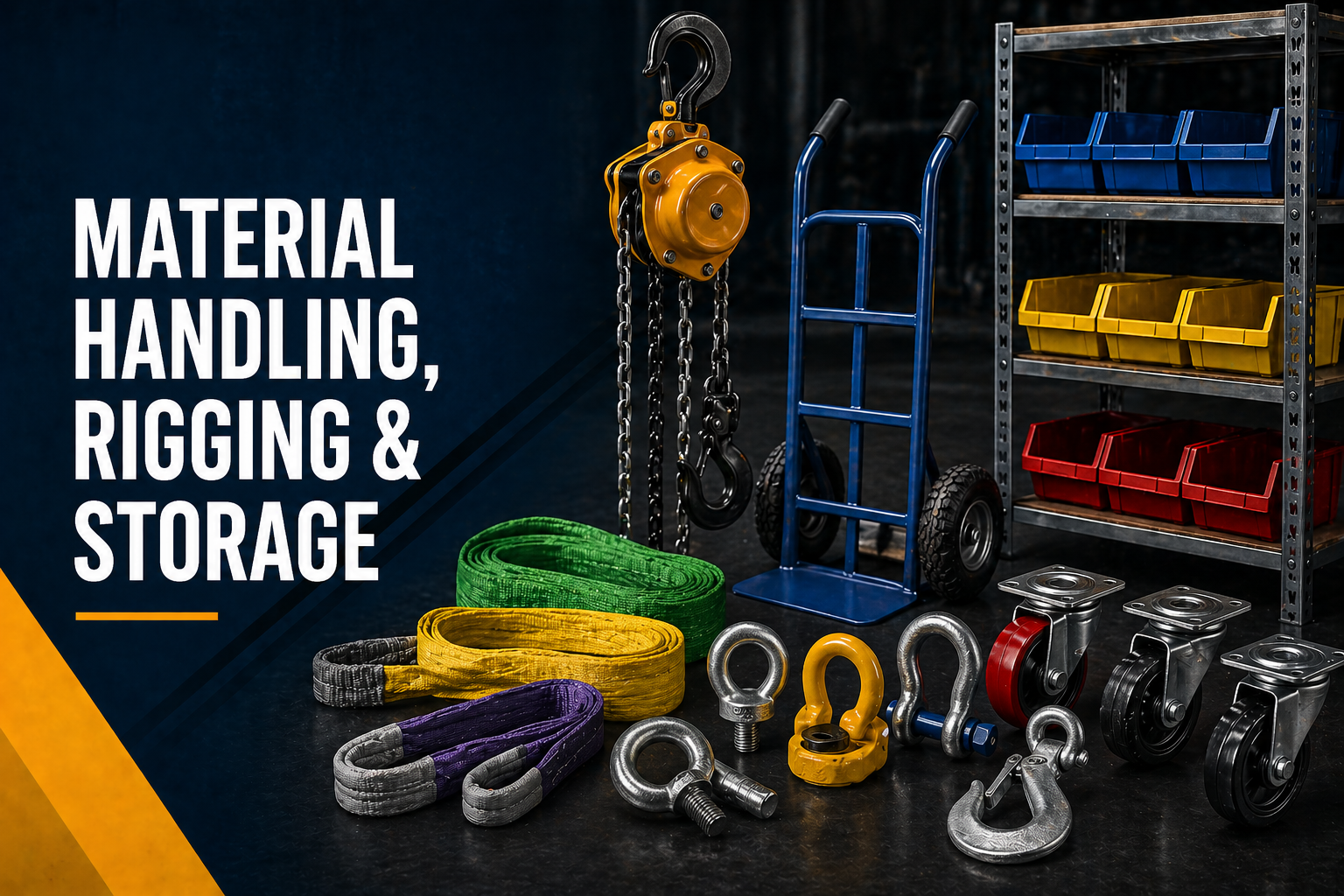Material Handling, Rigging & Storage